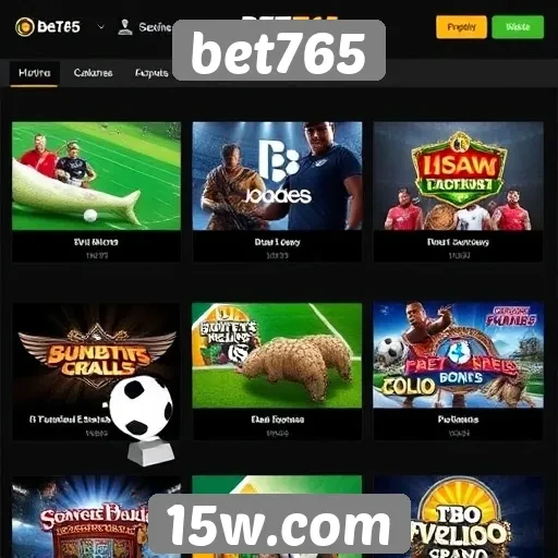 Análise da variedade de jogos disponíveis no bet765